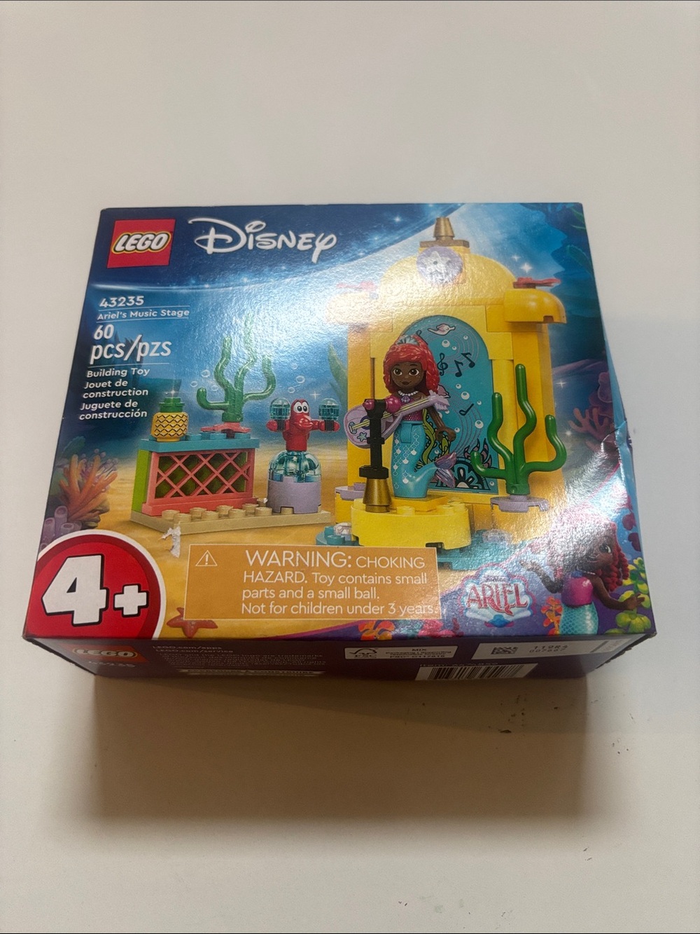 Disney Ariel Music Stage Playset - Yellow, Blue, Green